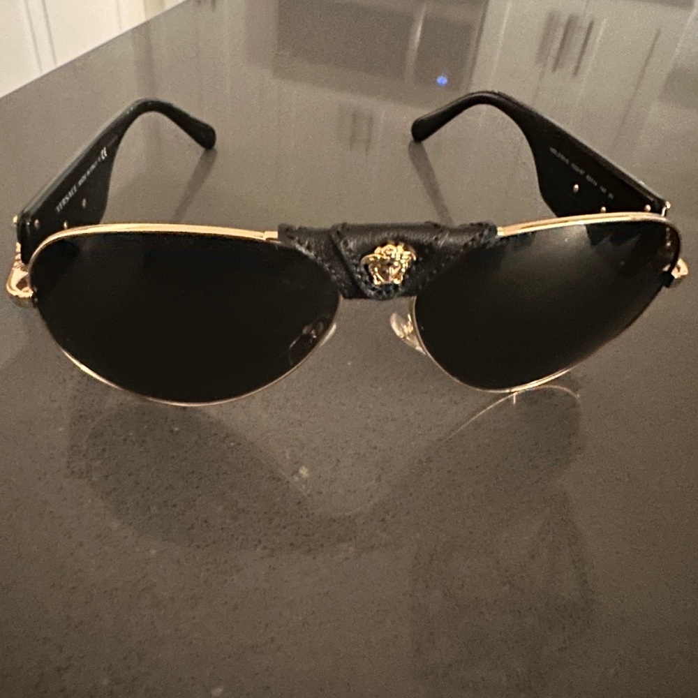 Versace Aviator Sunglasses